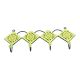Yellow Sunflower Ceramic Tiles Hooks